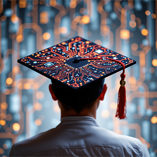 Graduate electronics student