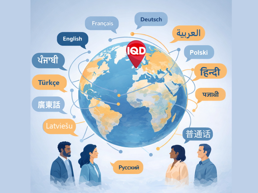 At IQD, We Speak Your Language