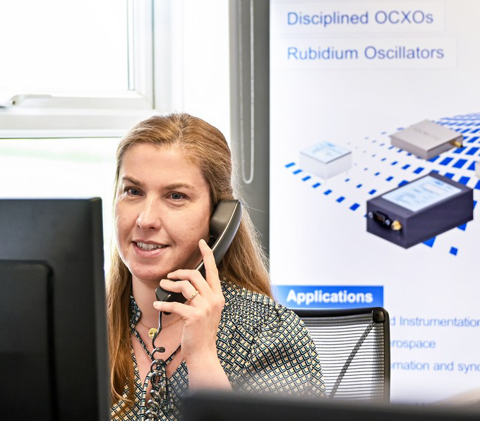 IQD Customer Service CW Sales Office at IQD Frequency Products