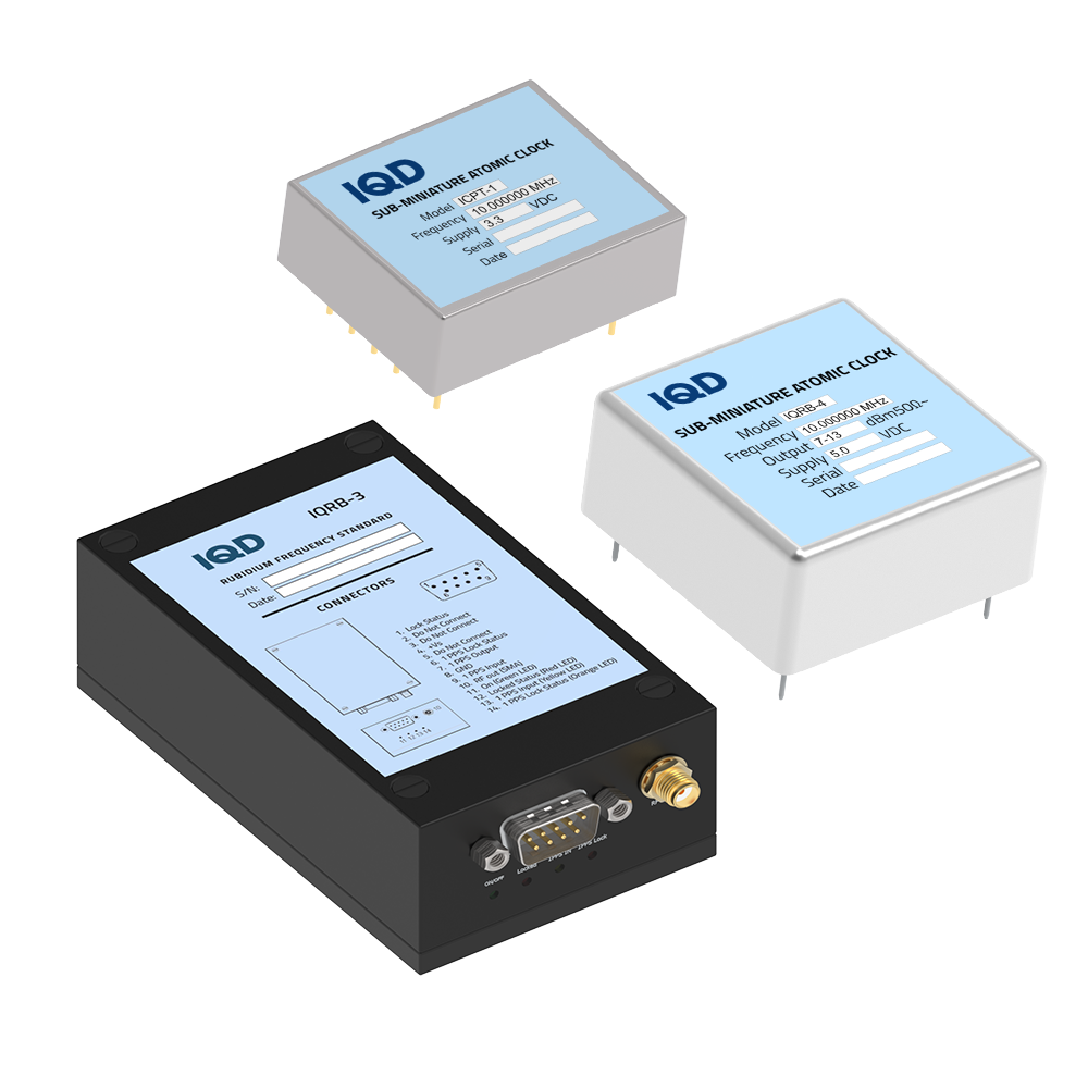 Rubidium Oscillators IQD IQD Frequency Products - Rubidium Oscillators