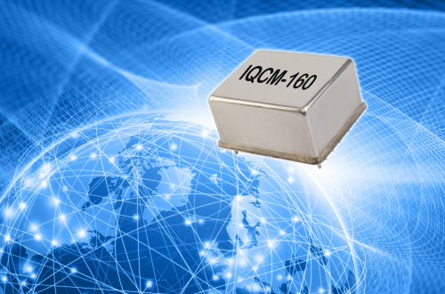 Markteinführung des neuen, größenreduzierten disciplined OCXO von IQD bei der Embedded World